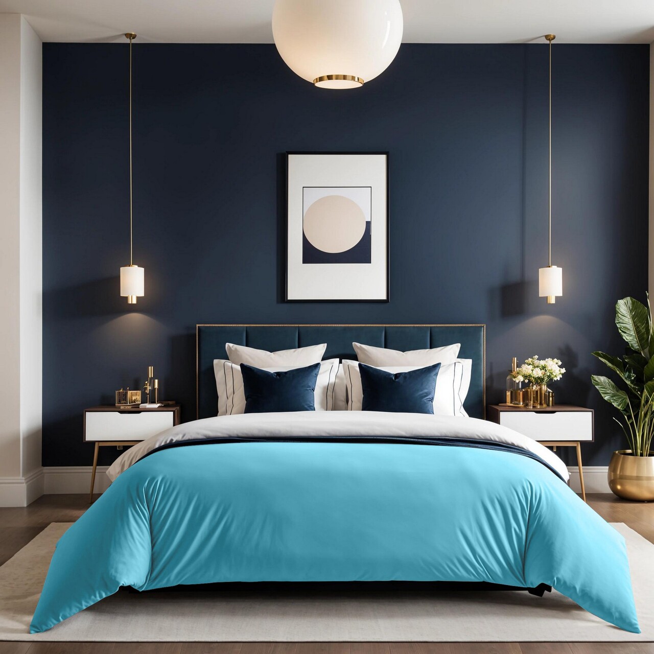 Husa de pilota Ranforce King (FR) (IT), L'essentiel Maison, Tonne Bleue, Turcoaz - imagine 7